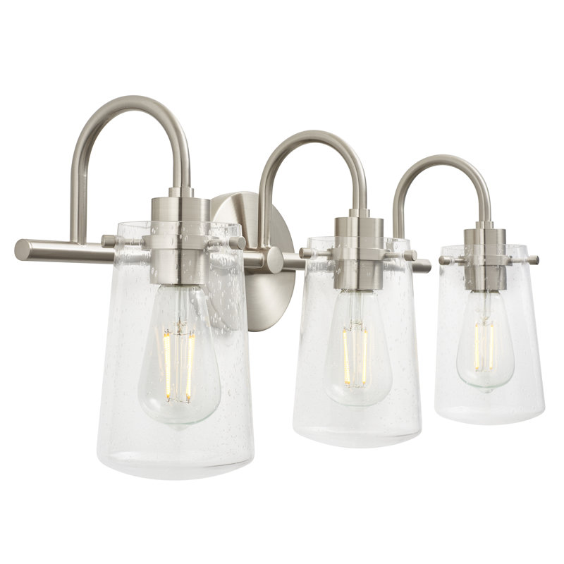 Breakwater Bay Gutierrez 3 Light Dimmable LED Vanity Light & Reviews